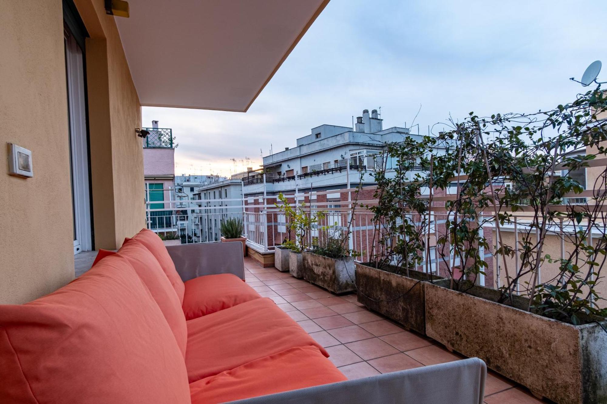 Attic With Terrace And Jacuzzi - Luxury Apartment Róma Kültér fotó